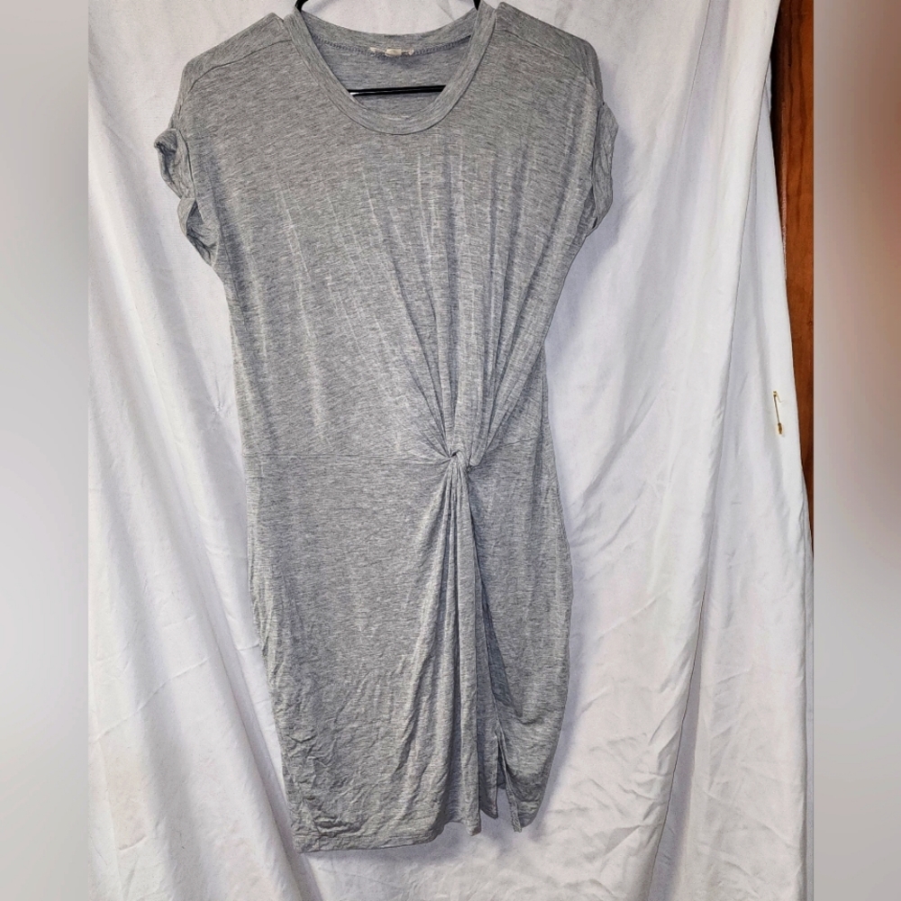 ULTRA FLIRT Womens Gray Sleeveless  Knee Length Body Con Dress Juniors M